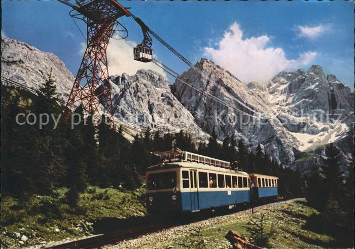 Zahnradbahn Bayerische Zugspitzbahnen Seilbahn Zugspitzgipfel