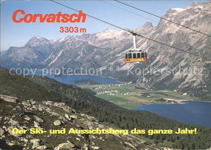 Seilbahn Corvatsch Oberengadiner Seen