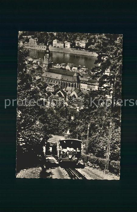 Zahnradbahn Heidelberg Heiliggeistkirche