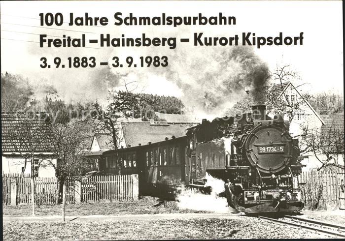 Lokomotive 100 Jahre Schmalspurbahn Freital-Hainsberg-Kurort Kipsdorf