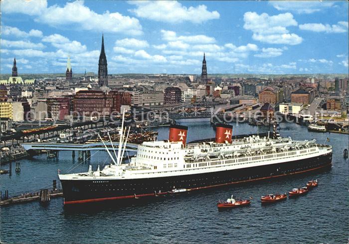 Dampfer Oceanliner Hanseatic Hamburg