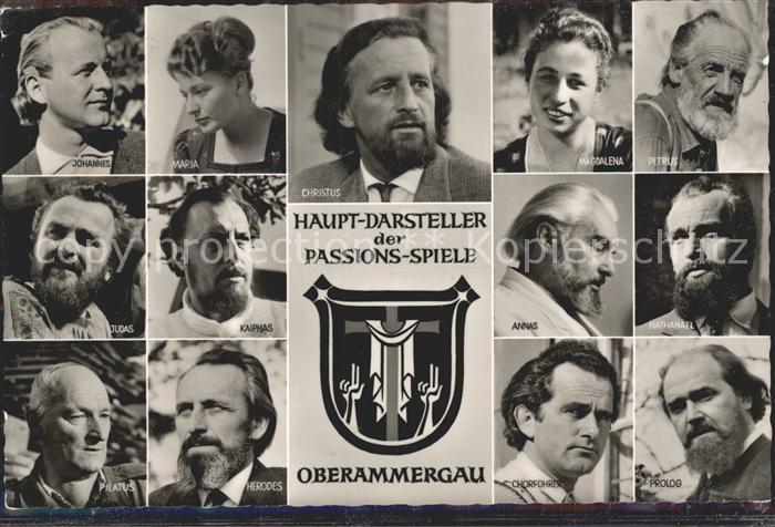 Passionsspiele Oberammergau Hauptdarsteller
