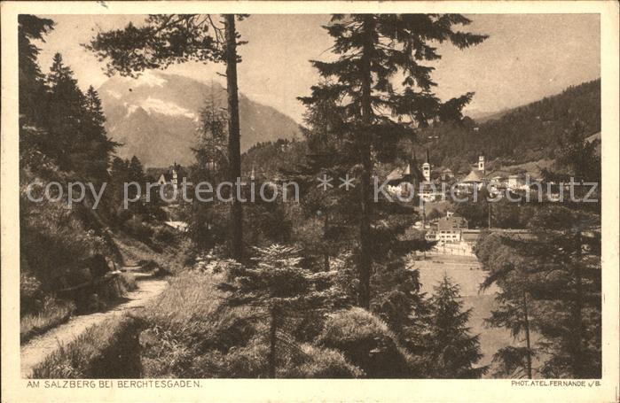 BERCHTESGADEN Bayern Am Salzberg