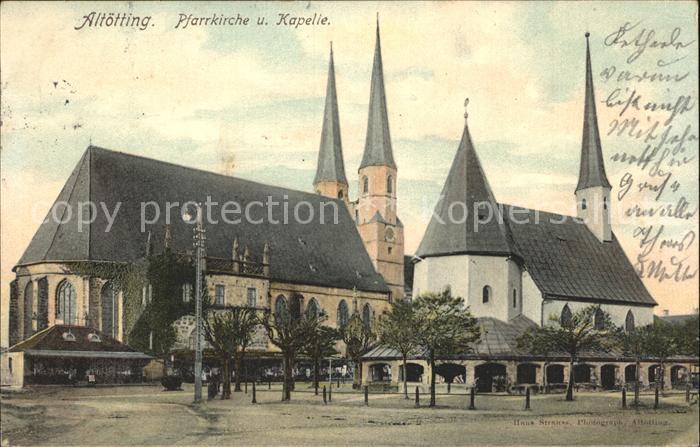 Altoetting Pfarrkirche und Kapelle