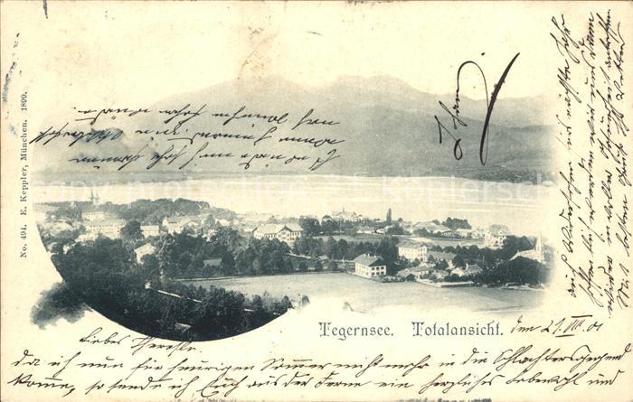 Tegernsee Bayern Panorama