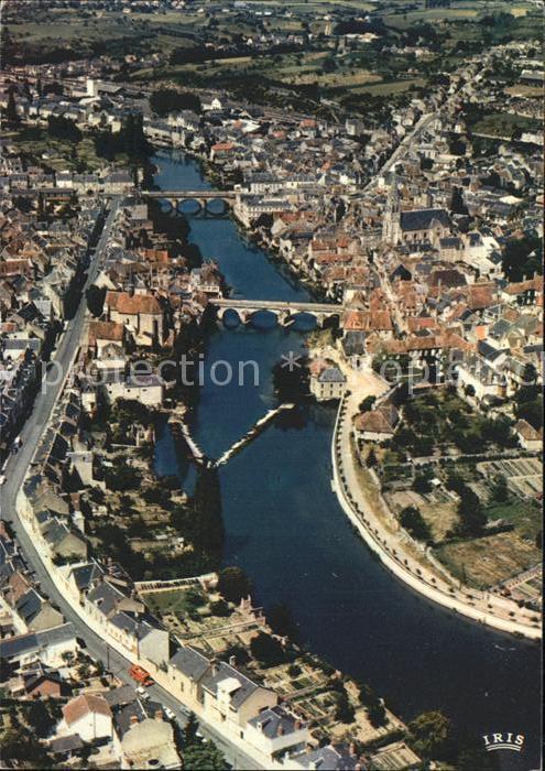 Argenton-sur-Creuse Situe sur la nationale 20 entre Chateauroux et Limoges Vue g