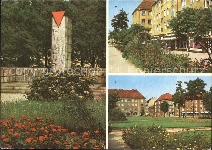 Niesky VVN Ehrenmal Strasse der Befreiung Zinssendorfplatz