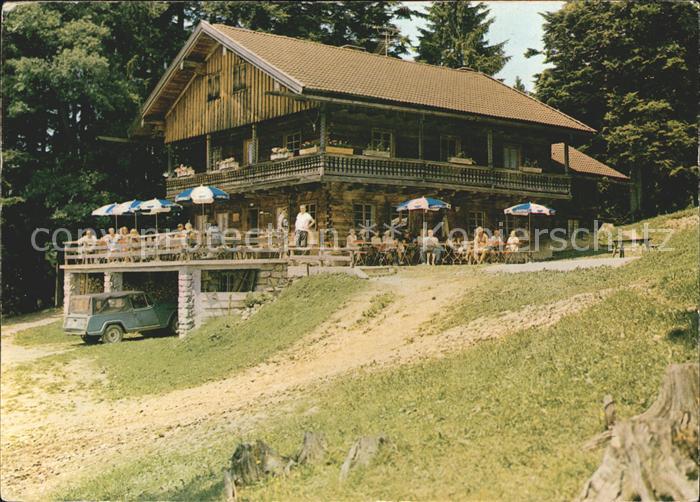 Lenggries Denkalm Terrasse