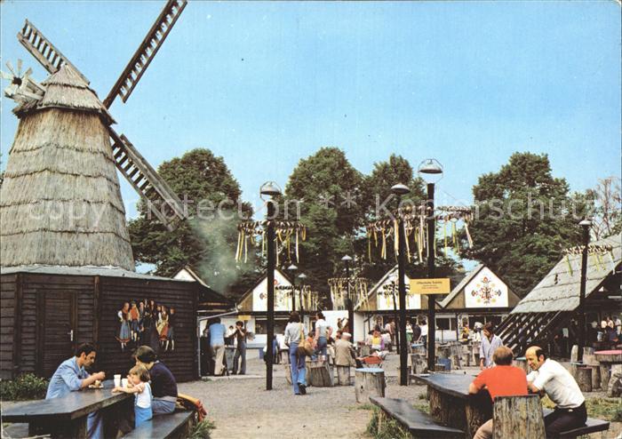 BERLIN CITY Koepenick Mecklenburger Dorf Muehle