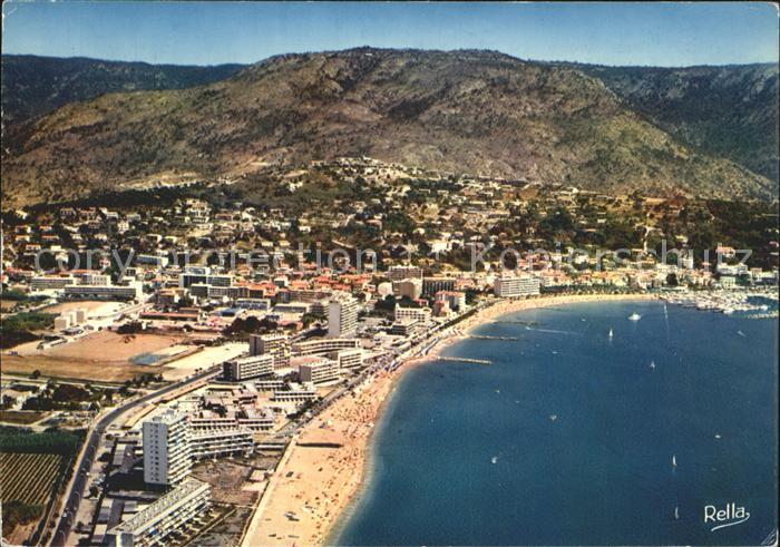 Le Lavandou La plage et le Super Lavandou Vue aerienne