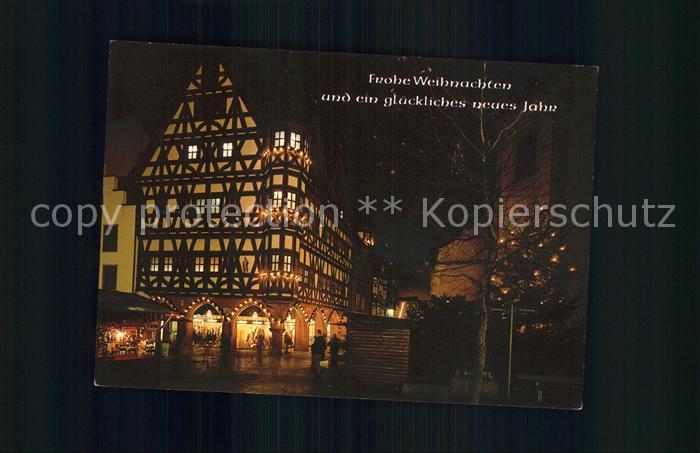 FULDA Hessen Weihnachtsmarkt beim Alten Rathaus