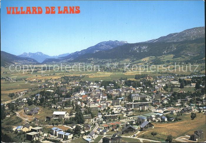 Villard-de-Lans Vue generale aerienne