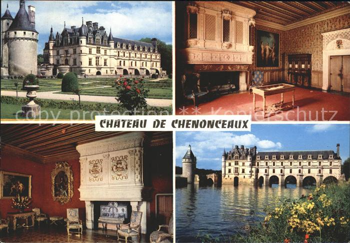 Chenonceaux Indre et Loire En Touraine Chateau de Chenonceaux