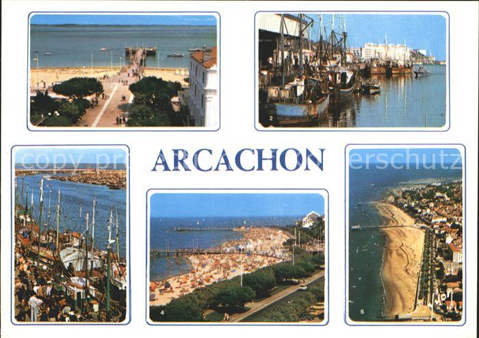 Arcachon Gironde La Jetee Thiers Le Port de Peche et de