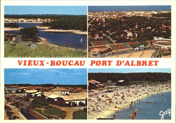 Vieux-Boucau-les-Bains Le lac de Port d Albret Tennis les Arenes Le Mail La plag