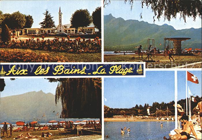 Aix-les-Bains Entre de la Plage et la Dent du Chat