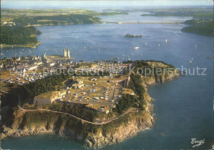 Saint-Malo 35 Saint Servan Le Camping de la Cite d Aleth La Tour Solidor Vue aer