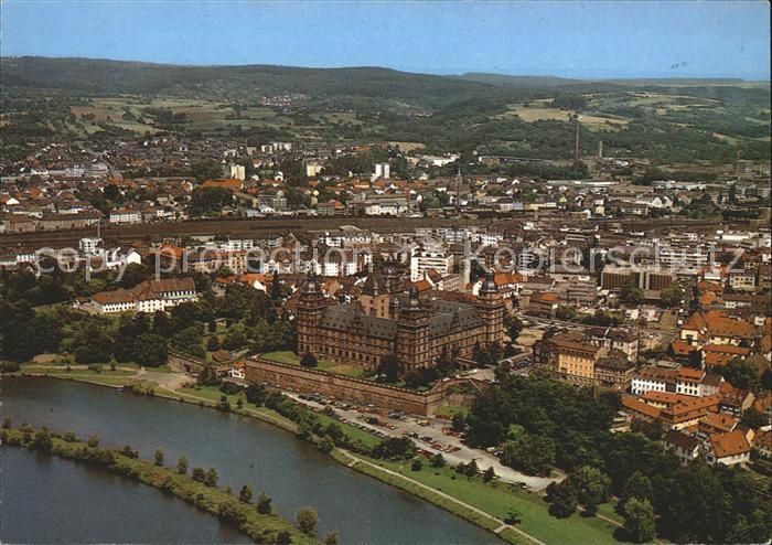 Aschaffenburg Main Fliegeraufnahme