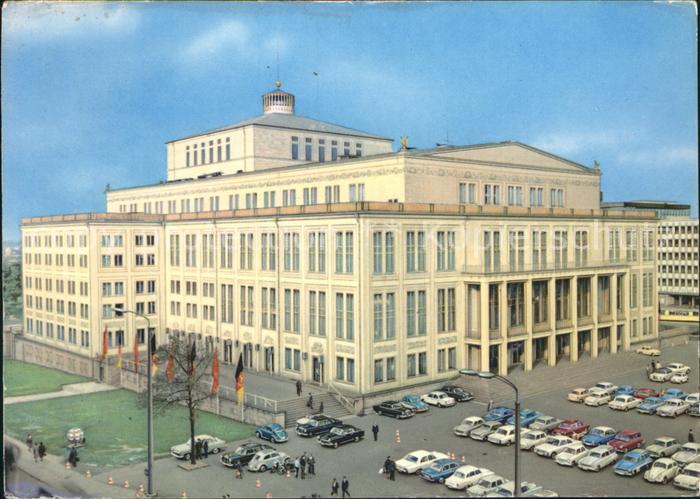 LEIPZIG Sachsen Oper am Karl Marx Platz