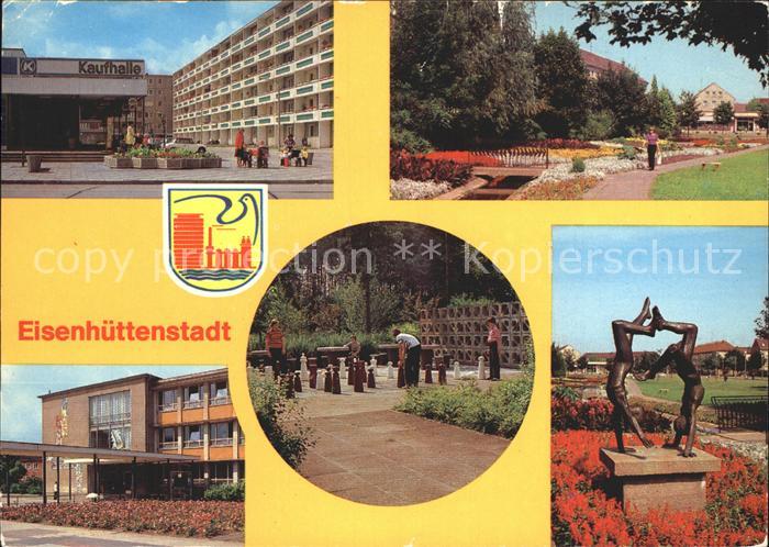Eisenhuettenstadt General Walter Str Diehloer Str Juri Gagarin Oberschule Freize