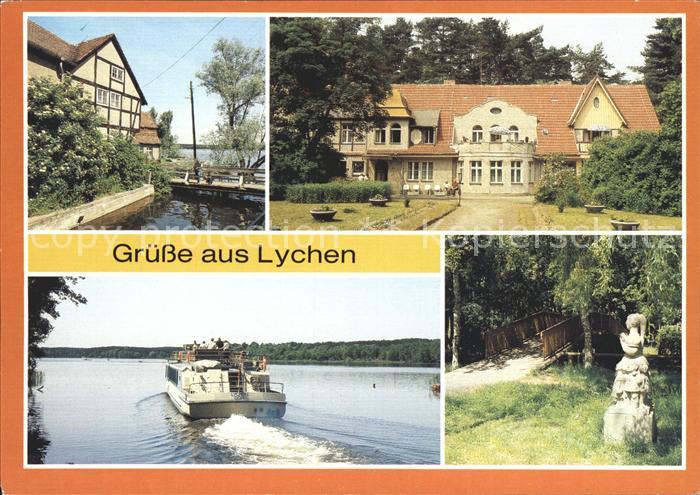 Lychen Am Malerwinkel Waldkrankenhaus MS Moewe Gr Lychensee Friedrich Ebert Park