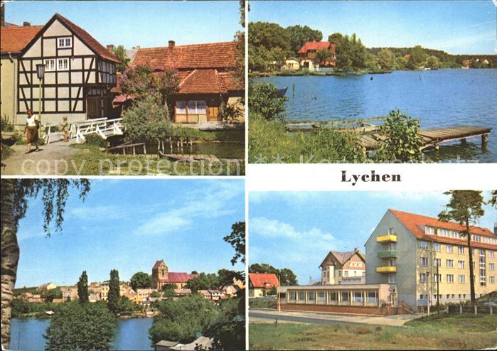 Lychen Malerwinkel Oberpfuhlsee Stadtsee FDGB Heim Bertold Brecht