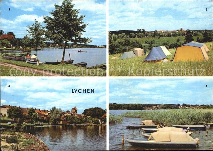 Lychen Oberpfuhlsee Zeltplatz Malerwinkel Am Gr Lychensee