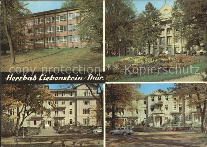Bad Liebenstein Therapiegebaeude Kurhaus Kurheim Bernhard Kurheim Olga