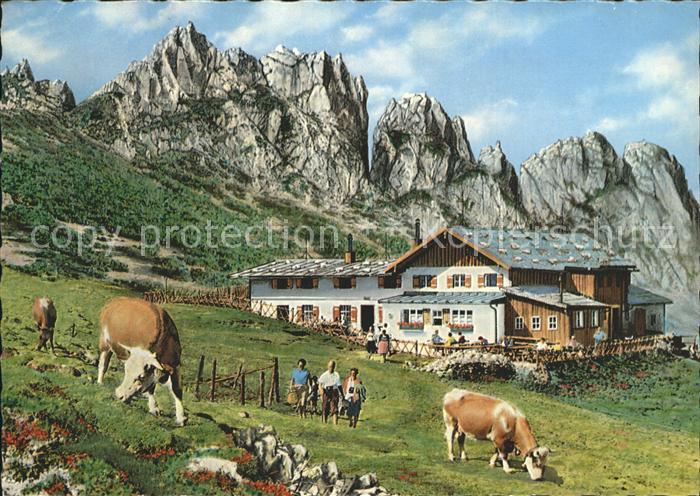 Aschau Chiemgau Steinlingalm mit Kampenwand