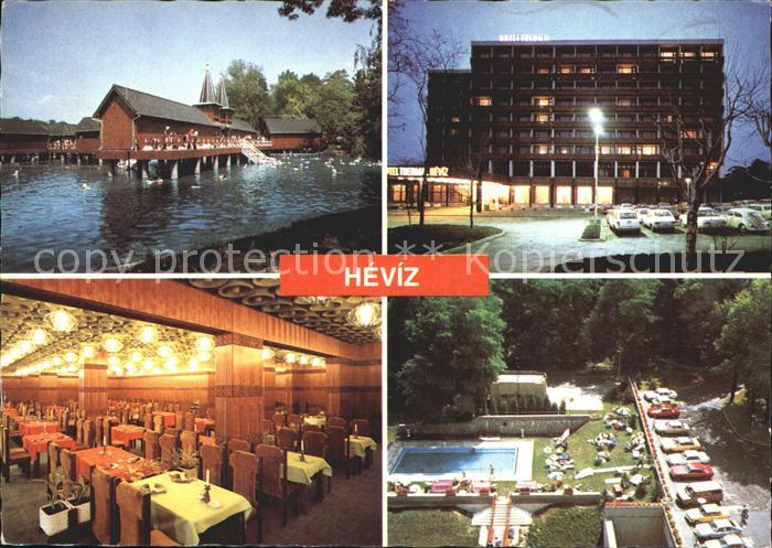 Heviz Heilbad Teilansichten