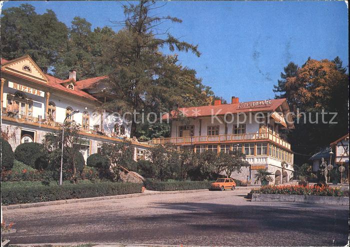 Szczawnica Plac Dietla Muzeum i Lazienki
