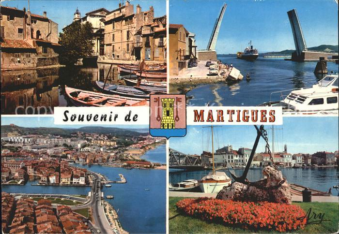 Martigues Le coin des Peintres Le pont Nouveau Vue generale Canal de Ferriere