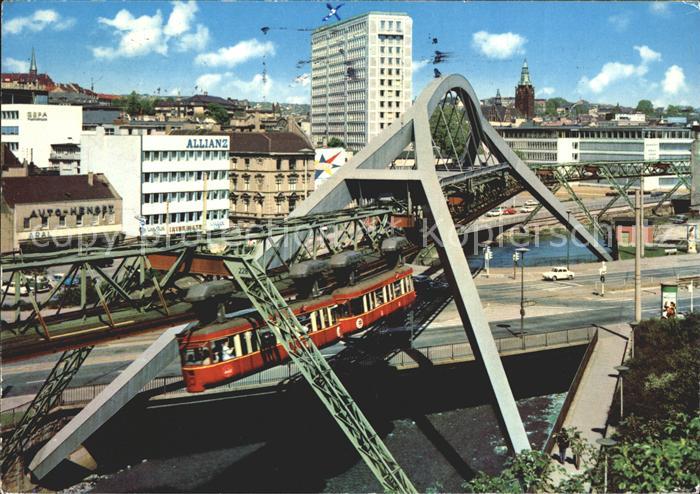 WUPPERTAL NRW Schwebebahn City