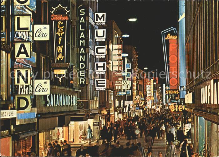 Koeln Rhein Hohestrasse