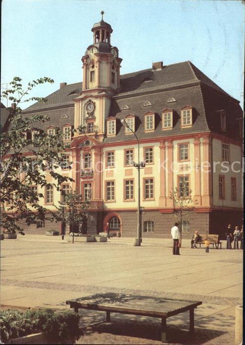 Weissenfels Saale Rathaus am Karl Marx Platz