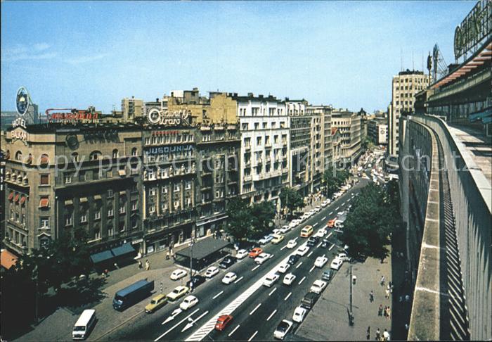 Beograd Belgrad Strassenpartie