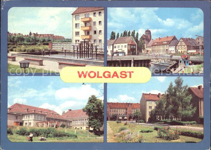 Wolgast Mecklenburg-Vorpommern Springbrunnen  Am Hafen Hotel Vier Jahreszeiten L