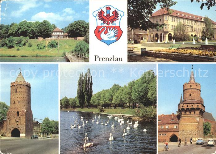 Prenzlau HO Gaststaette Am Kap HO Hotel Uckermark Blindower Tor Unterer Uckersee