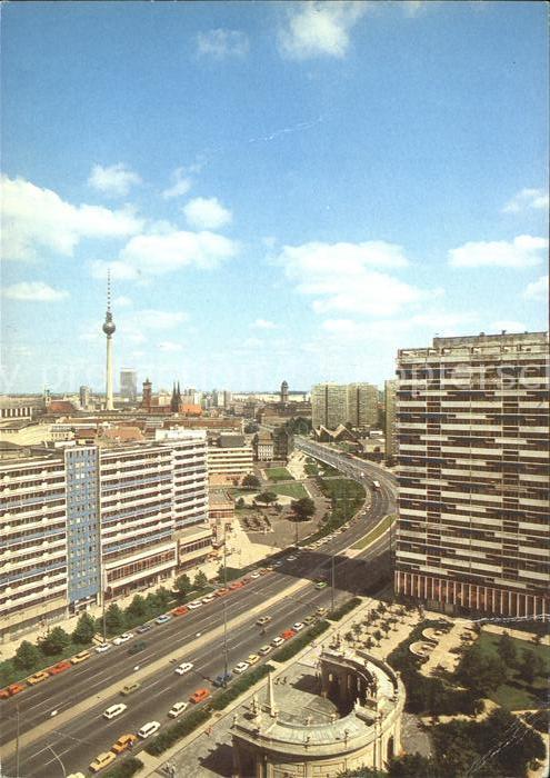BERLIN  CITY Blick auf Leipziger Strasse