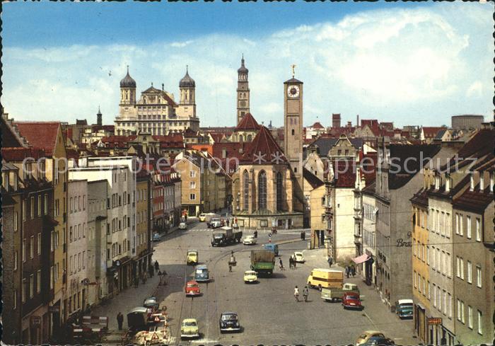 Augsburg Jakobikirche Rathaus Perlachturm