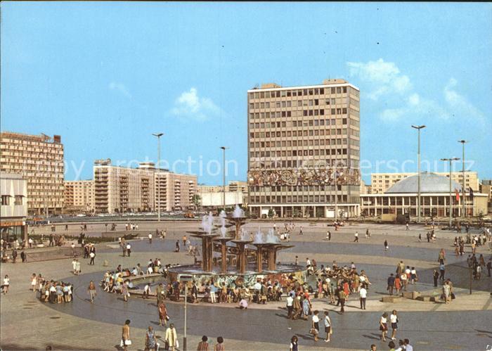 BERLIN  CITY Alexanderplatz Haus des Lehrers Kongresshalle