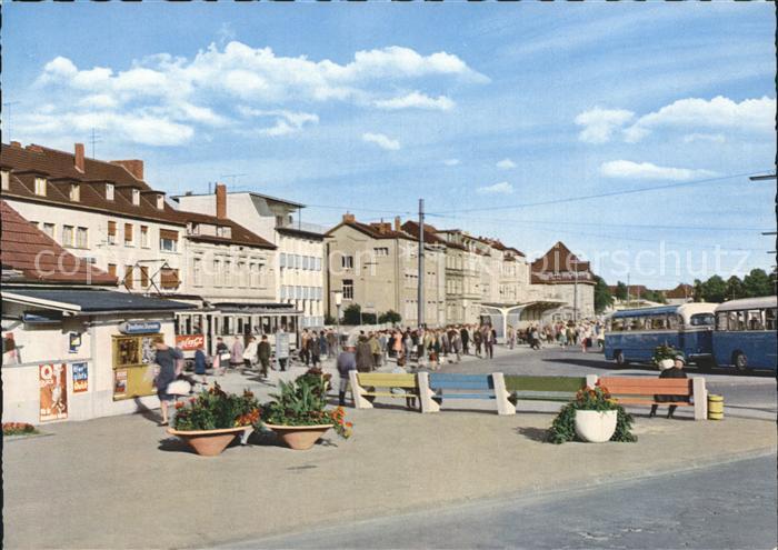 Siegburg Wilhelmstr mit Busbahnhof