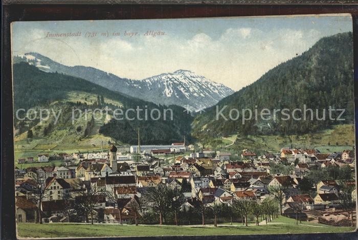 Immenstadt Allgaeu Totalansicht