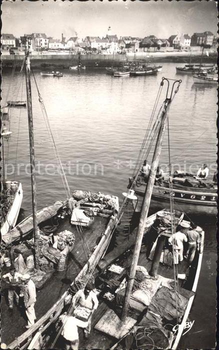 Quiberon Morbihan Fischerboote