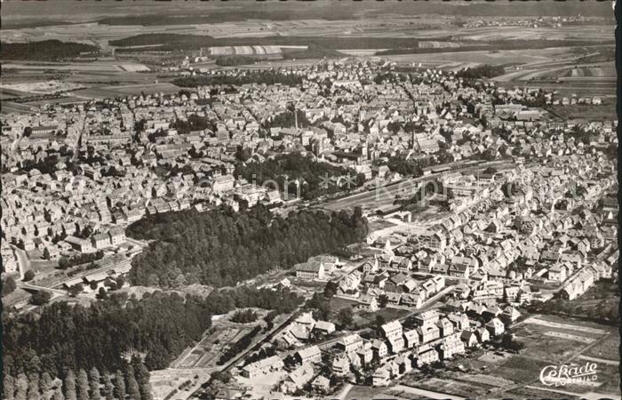 Schwenningen Neckar Fliegeraufnahme