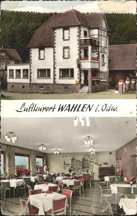 Wahlen Odenwald Gasthaus Pension Burg Waldau