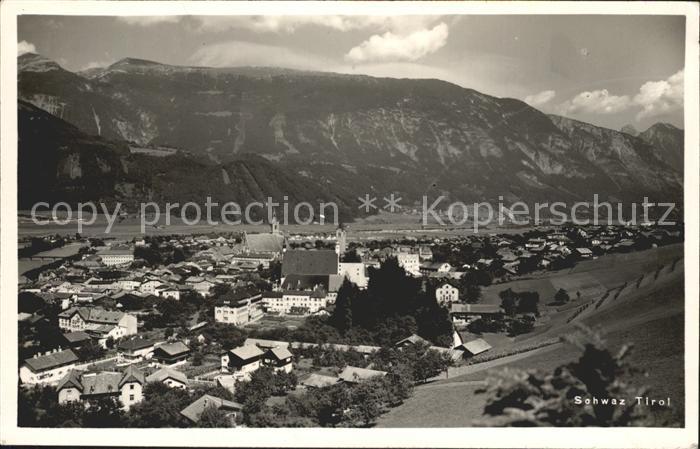 Schwaz Tirol Fliegeraufnahme