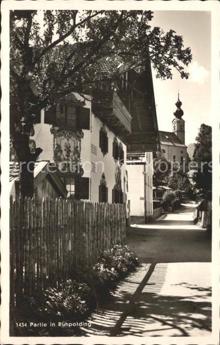 Ruhpolding Bayern Ortspartie