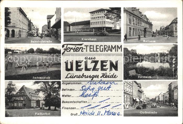 Uelzen Lueneburger Heide Gudestrasse Fischerhof Bahnhofstrasse