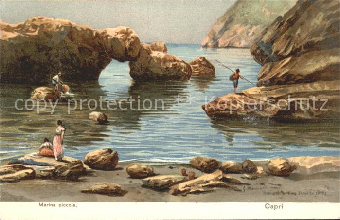 Capri Kuenstlerkarte